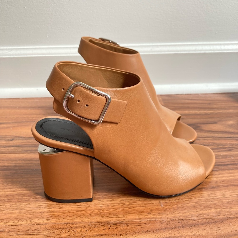 Alexander Wang Nadia Leather Singback Sandals